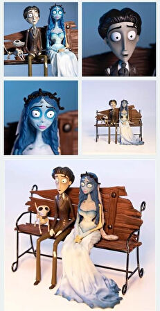 Escoines Koleksiyon Corpse Bride Emily and Victor Set 39963673d41c98de15