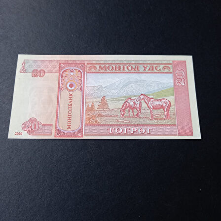 Escoines Koleksiyon 39963675dd9959e97f ÇİL 2020 Moğolistan 20Tugrik yabancı kağıt para