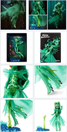 Escoines Koleksiyon 67709a3b9c43c Monster High Skullector Series Creature From The Black Lagoon Doll