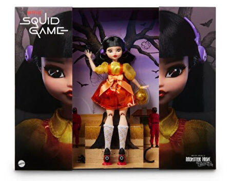 Escoines Koleksiyon 399636785c2c130486 MH Skullector Squid Game Young-Hee Doll