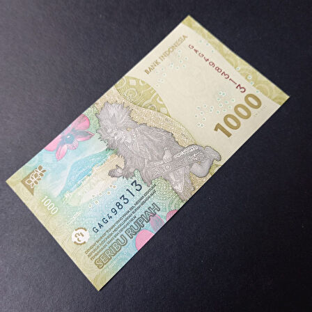Escoines Koleksiyon 3996367df653cd4527 2022 Endonezya 1000 Rupiah ÇİL eski yabancı kağıt para