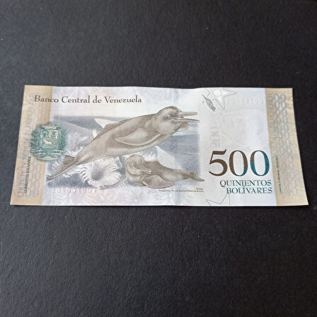 Escoines Koleksiyon 3996367df8068aca2b 2017 Venezuela 500Bolivar ÇİL eski yabancı kağıt para