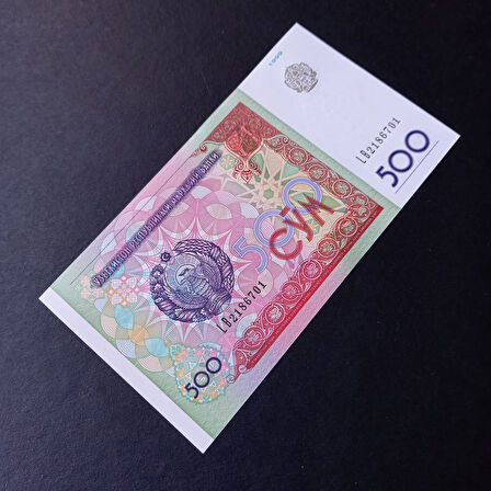 Escoines Koleksiyon 3996367e08f2f54777 1999 Özbekistan 500som ÇİL eski yabancı kağıt para