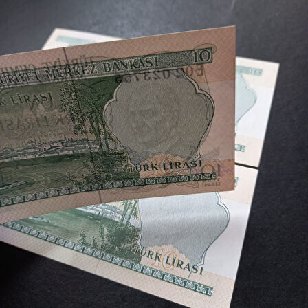 Escoines Koleksiyon 3996367e222ebcb558 10Lira Seri takipli ÇT/ÇÇT 3'lü 6.Emisyon 1.Tertip eski para