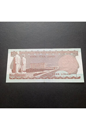 Escoines Koleksiyon 3996367e87b9a54286 6. Emisyon 20 Türk Lirası Ça/çt GÜZEL NUMARA eski Kağıt Para