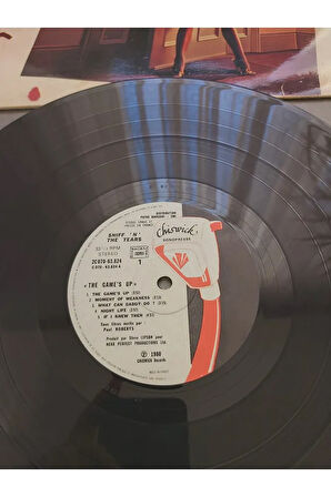 Escoines Koleksiyon 3996367eb1176b3719 1980 The Game's up - Sniff'n the tears vinyl 33lük plak