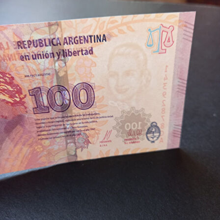 Escoines Koleksiyon 3996367f365ad818c3 Arjantin 100 peso ÇİL eski yabancı kağıt para