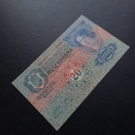Escoines Koleksiyon 3996367f48abb5b22b 1923 Avusturya 20 Kronen ÇT+/ÇÇT eski yabancı kağıt para