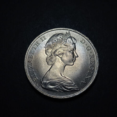 Escoines Koleksiyon 3996367f9059d23485 1967 ÇİL Cebelitarık 1Kron eski yabancı madeni para
