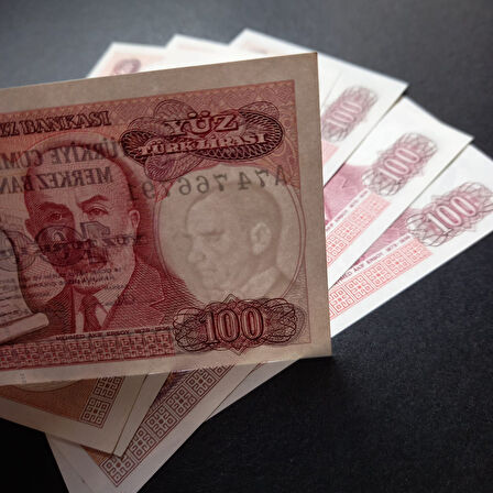 Escoines Koleksiyon 399636800df3e182ff A/B/C/D/E/F CA/ÇİL Harf Takımı 7.Emisyon 100Lira kağıt para