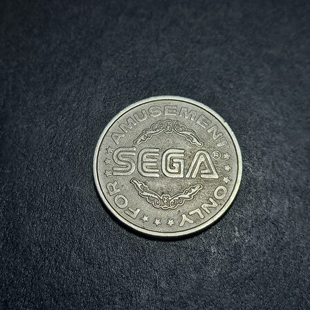 Escoines Koleksiyon 3996368016c36eb4c2 Sega Oyun Jetonu only for amusement eski jeton