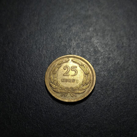 Escoines Koleksiyon 3996368023d7317ce2 Değerli Sene ÇÇT+ 25 Kuruş 1951 Nadir/Az çıkar, madeni para