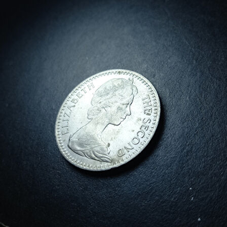 Escoines Koleksiyon 3996368023ebfe684d 1964 Rodezya 2½ Şilin ÇİL (AZ ÇIKAR) Eski Yabancı Madeni Para