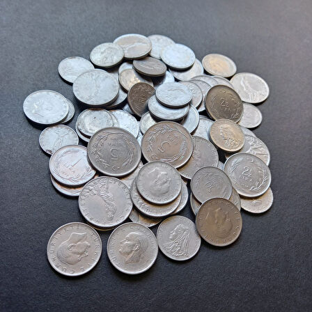 Escoines Koleksiyon 39963680e0e22aec50 AKMONİTAL 500GRAM olarak ÇT/ÇT+ eski yerli madeni para
