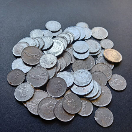 Escoines Koleksiyon 39963680e0e22aec50 AKMONİTAL 500GRAM olarak ÇT/ÇT+ eski yerli madeni para