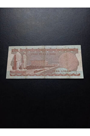 Escoines Koleksiyon 39963680e70b0a6689 6.emisyon 20Türk Lirası 000117 Ççt Eski Kağıt Para