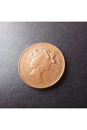 Escoines Koleksiyon 39963680e8aba7acaa 1994 Ingiltere One Penny Ççt (HATALI/NADİR) Eski Madeni Para