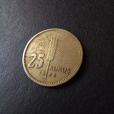 Escoines Koleksiyon 39963680e9afecba80 1944 25Kuruş çapaklı/emsalsiz/nadir ÇT/ÇÇT+ eski madeni para