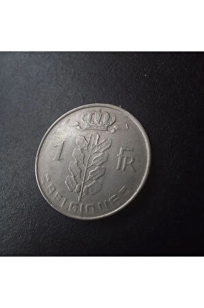 Escoines Koleksiyon 39963680e9c0c33f5f 1964 belçika 1frank ççt+ Hatalı Eski yabancı madeni para