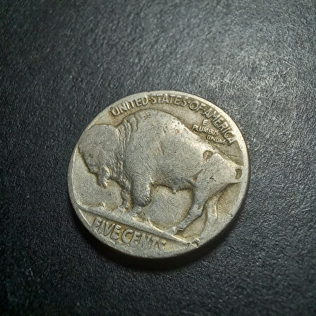 Escoines Koleksiyon 39963680e9c76c83c9 5Cent ÇT+ 1934-D Amerika Eski Yabancı Madeni Para