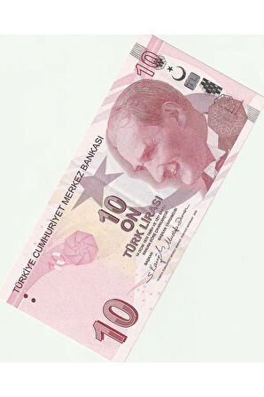 Escoines Koleksiyon 39963680eab3c730c6 9.emisyon 10türk lirası çil (F010 004333) yerli kağıt para