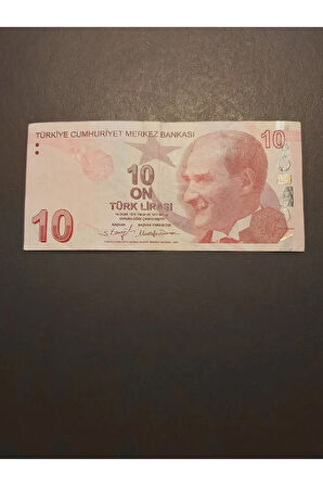 Escoines Koleksiyon 39963680eadf30b156 10TL ÇT+ TC kağıt para