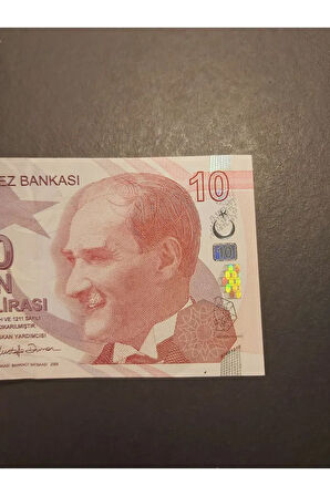 Escoines Koleksiyon 39963680eb01aebe55 10TL güzel numara ççt TC kağıt para
