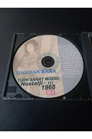 Escoines Koleksiyon 399636819e1904f4ef TÜRK SANAT MÜZİĞİ Handan Kara Nostarji-10 (1968) CD