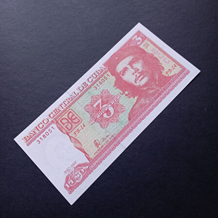 Escoines Koleksiyon 399636834d054ec690 2005 Küba 3 pesos ÇİL eski yabancı kağıt para