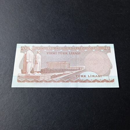 Escoines Koleksiyon 399636856c0fd88e07 6.Emisyon 2.Tertip E76 Serisi ÇA 20Lira Eski kağıt para