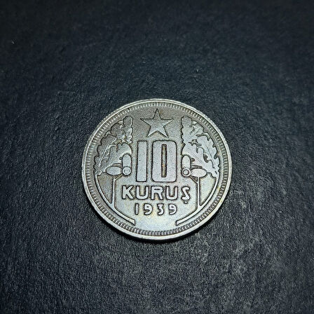 Escoines Koleksiyon 3996368570370tzl26 1939 10Kuruş Darphane Setinden Çıkma Eski Madeni Para