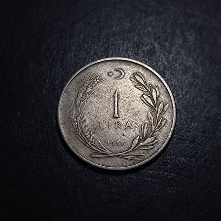 Escoines Koleksiyon 399636860aad3682dd 1957 Menderes 1Lira Haliye Eski Madeni Para