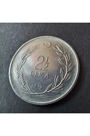 Escoines Koleksiyon 39963687fb9ff17992 1976 akmonital ters/düz tc kayıtlı hata ÇÇT+ eski madeni para