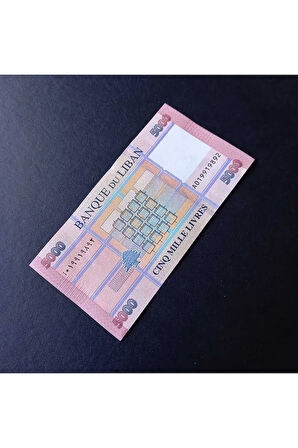 Escoines 39963688916832d72b Lübnan 5000 livres çil eski para