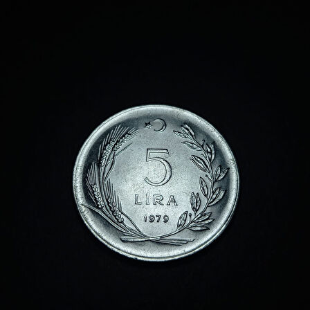 Escoines 39963688983e5025c3 1979 Akmonital 5 Lira PROOF Para