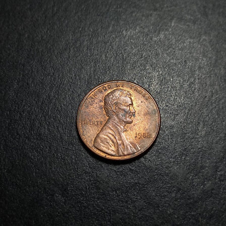 Escoines 39963688bc2bb3410f Abraham Lincoln 1988 1 Cent Para Bakır kaplama
