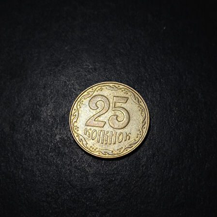 Escoines 399636899014c48088 2009 Ukrayna 25 Kopiyok ççt+ Alüminyum bronz para