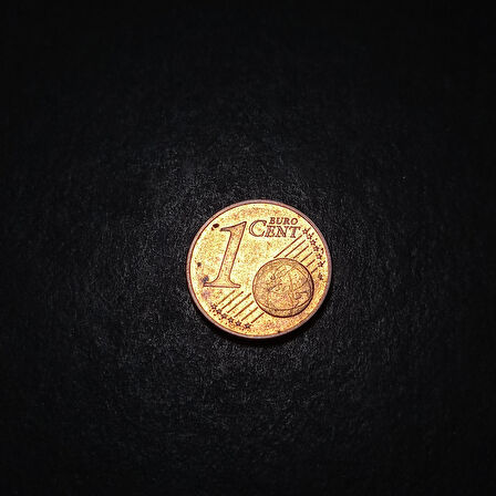Escoines 39963689910a5cfe03 Almanya 1 Eurocent, 2013 bakır kaplı çelik ÇT Para