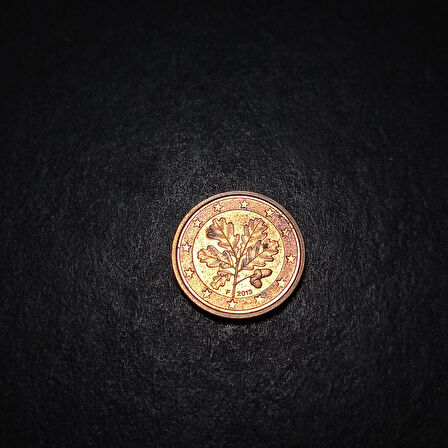 Escoines 39963689910a5cfe03 Almanya 1 Eurocent, 2013 bakır kaplı çelik ÇT Para
