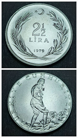 Escoines 3996368a8fd7ae5dc9 1979 prof 2 bucuk lira çil para