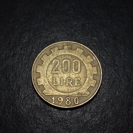 Escoines 3996368ab9baa41b67 1980 İtalya 200 Lire çt para
