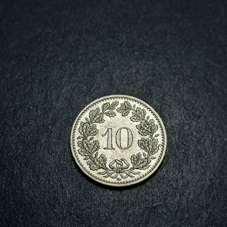 Escoines Koleksiyon 3996368ddadae51694 2011 İsviçre 10 Rappen ÇİL eski yabancı madeni para