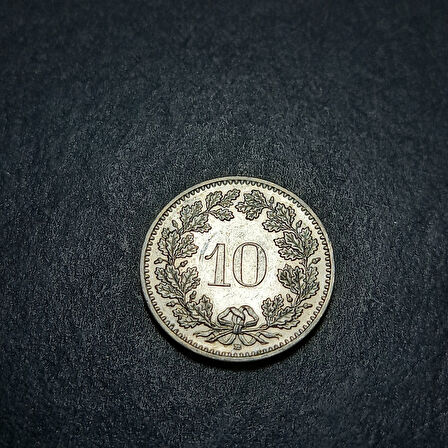 Escoines Koleksiyon 3996368ddae80769f8 2014 İsviçre 10 Rappen ÇA/ÇİL eski yabancı madeni para