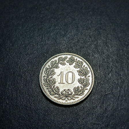 Escoines Koleksiyon 3996368ddae8457cef 2013 İsviçre 10 Rappen ÇİL eski yabancı madeni para