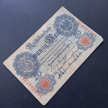 Escoines 3996368f3eec02d93f 1914 Almanya Berlin M serisi 20Mark ÇT