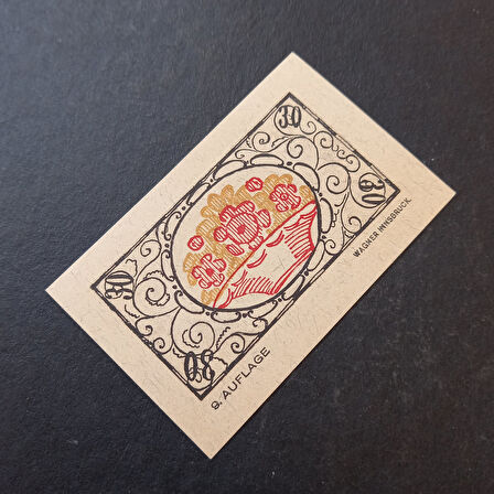 Escoines 3996368f406cec0f77 1921 Almanya 9.AUFLAGE Nortgeld