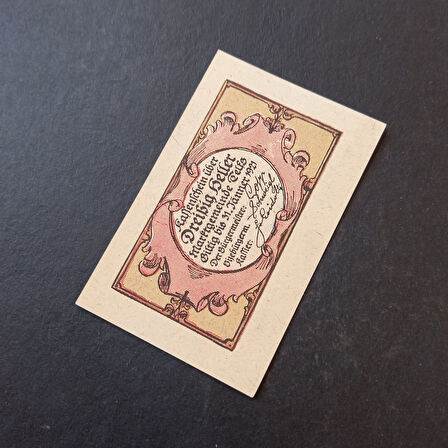 Escoines 3996368f406cec0f77 1921 Almanya 9.AUFLAGE Nortgeld