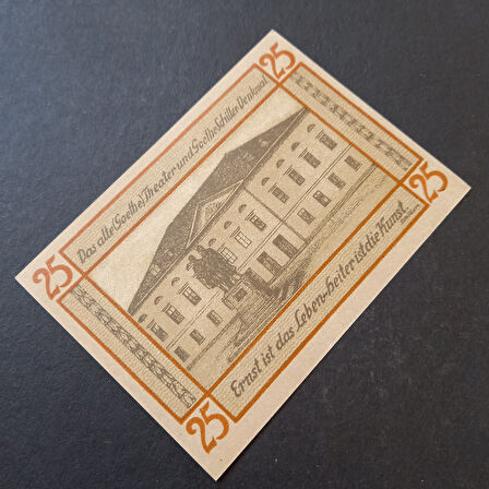 Escoines 3996368f4073fd627c 1921 Almanya 25 pfening Notgeld