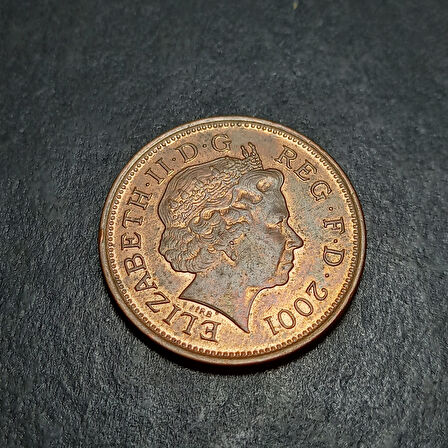 Escoines Koleksiyon 3996368f4183103a4a 2001 two pence 2 peni ççt+ eski yabancı madeni para