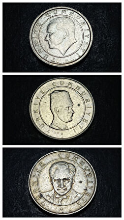 Escoines Koleksiyon 3996368f41ce50bcf9 2005 - 2006 - 2007 yeni kuruş çt+ eski madeni para